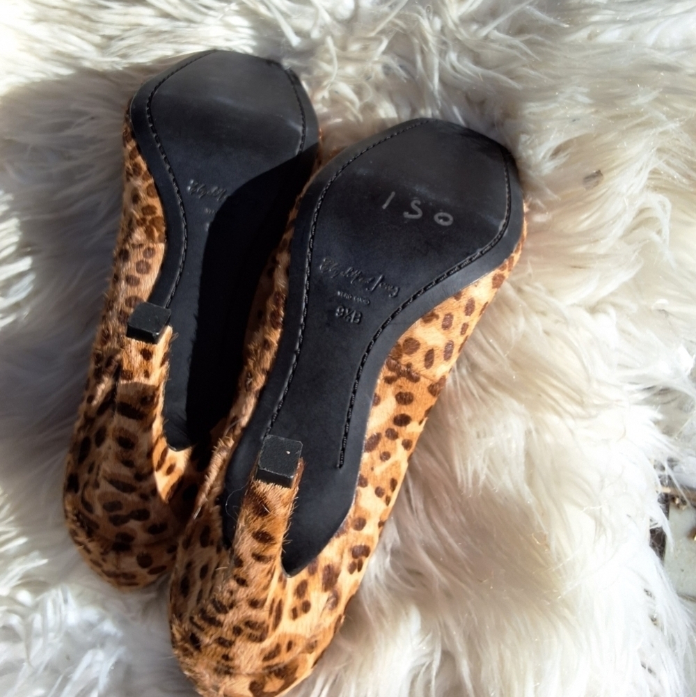 Elizabeth & James Cheetah print Pumps 9.5 - Picture 9 of 12